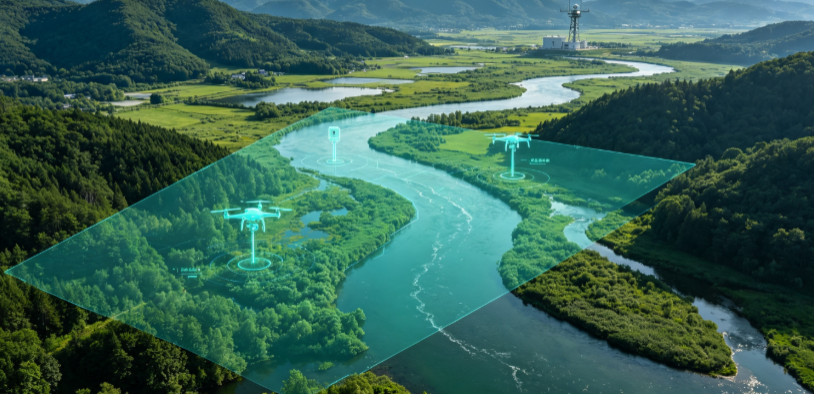 科尔沁左翼中旗GEO 全域空间监测筑牢生态屏障，空间技术支撑环境治理与灾害防御