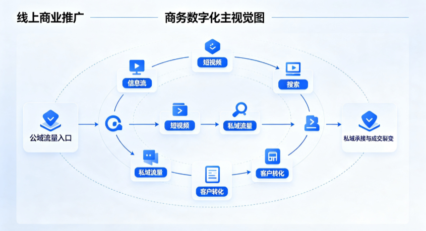 科尔沁左翼中旗线上商业推广怎么做？全域流量闭环搭建与低成本转化实战指南